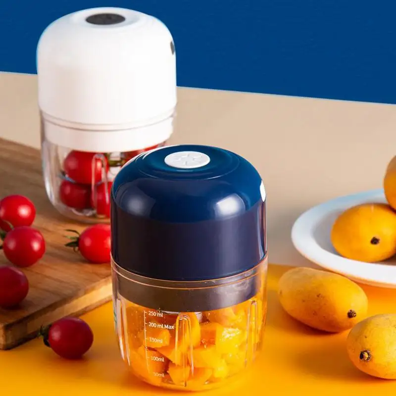 

48w Electric Garlic Masher Household Small Charging Auxiliary Meat Grinder Machine Food Processor