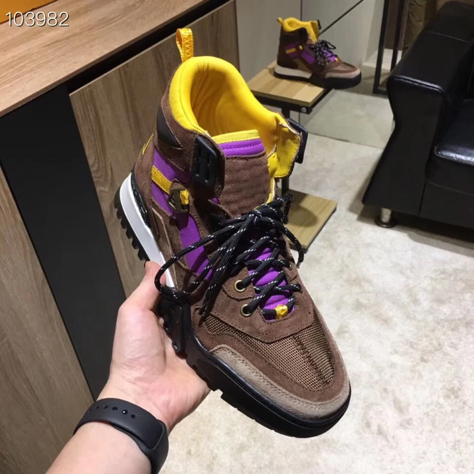 New Casual Shoes Suede Men High Top Sneakers Comfortable Trainers Women Footwear Male Lace up Leisure Street zapatos hombre | Обувь