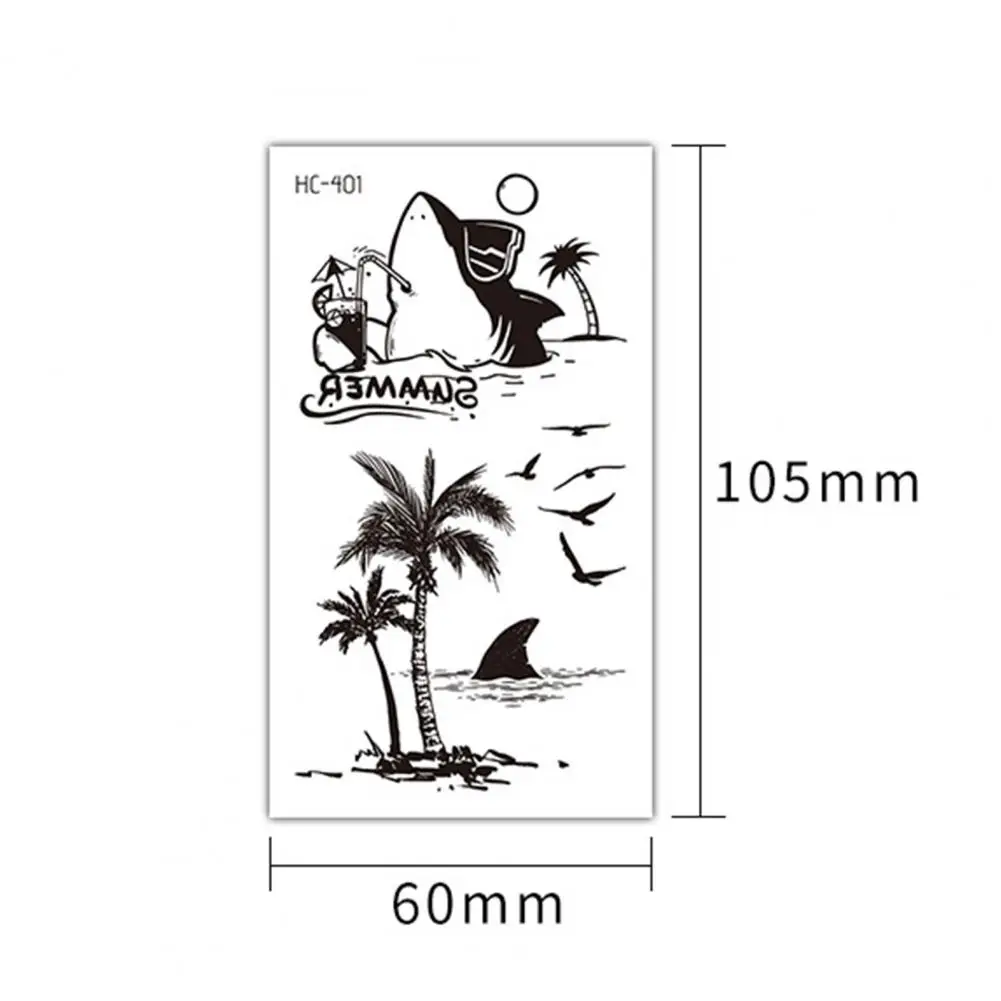 

Temporary Tattoos Waterproof Sweat-proof Paper Waterproof Tattoo Sticker for Outdoor