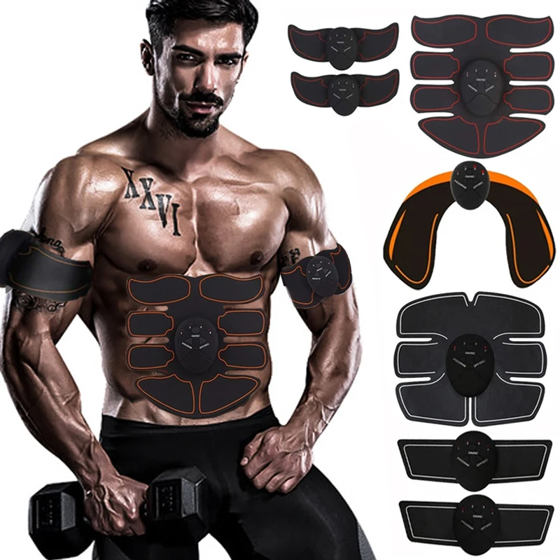 Мышечный Стимулятор мышц брюшного Фитнес тренажер Smart EMS Электрический встык