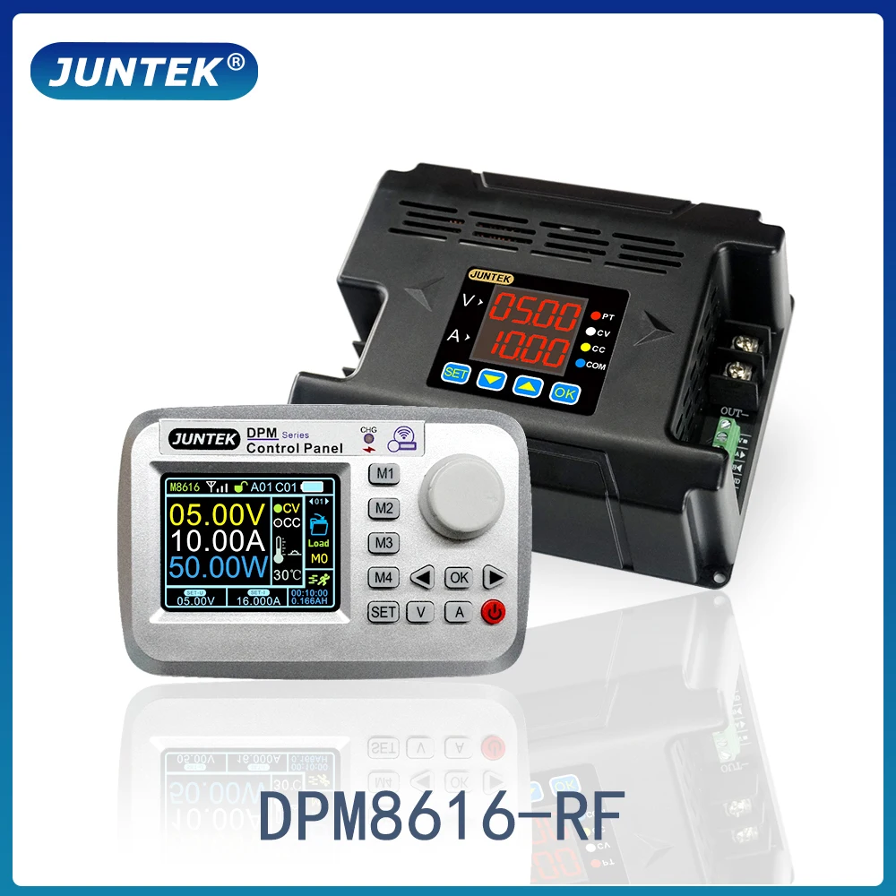 Вольтметр с дистанционным управлением JUNTEK DPM8616 RF 60 в 16 А dc источник питания