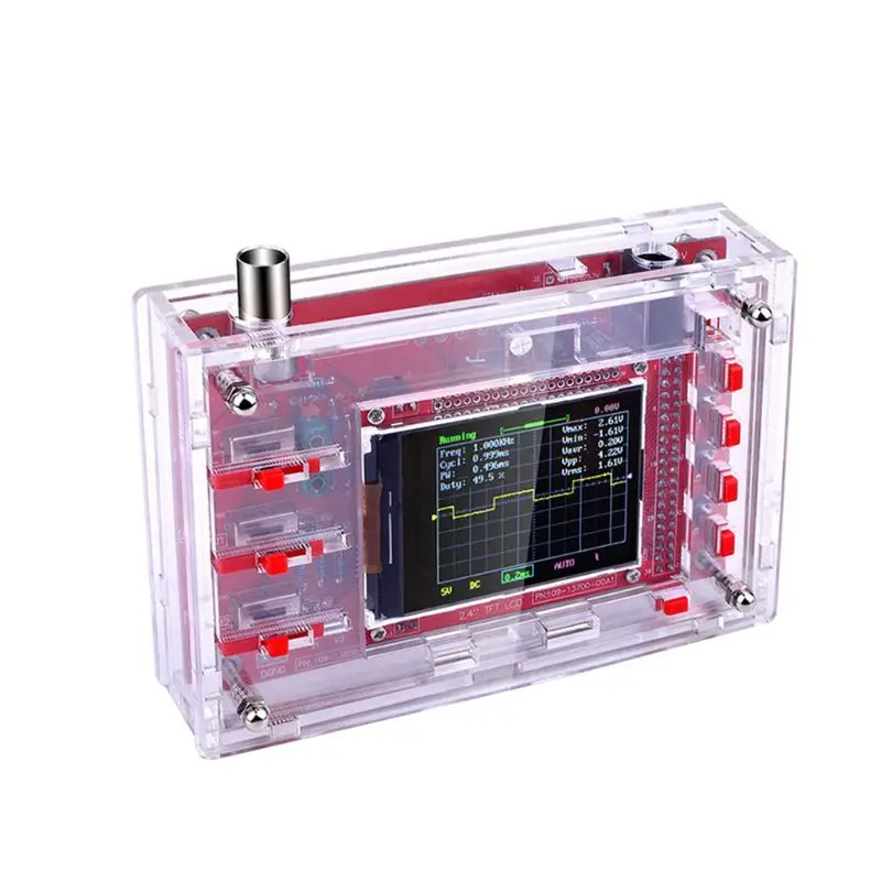 

Digital Oscilloscope Kit Open Source 2.4\" TFT with Probe and Protective Case