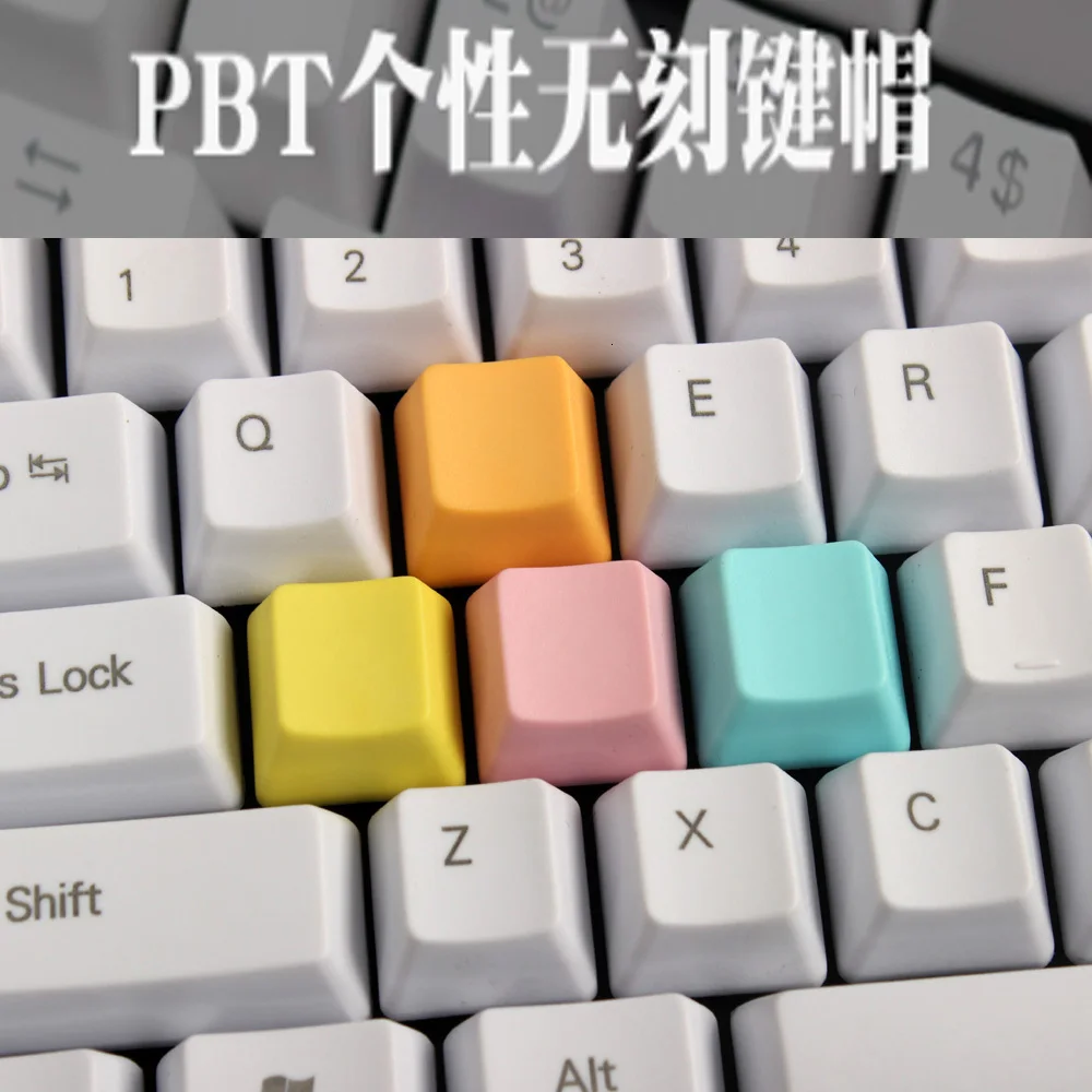 

1 set PBT Mechanical Keyboard key cap for Mx swicth ESC WASD Direction arrow Keys colorful no printed