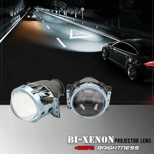 

3.0 Inch Q5 H7 HID Xenon LED Headlight Bi Xenon Full Metal Projector Lens for Car Styling head light lamp Lenses