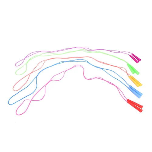 

1Pc Adjustable Jump Rope Fitness Sport Exercise Cross Fit Student Kids 2.4m Colorful Speed Wire Skipping