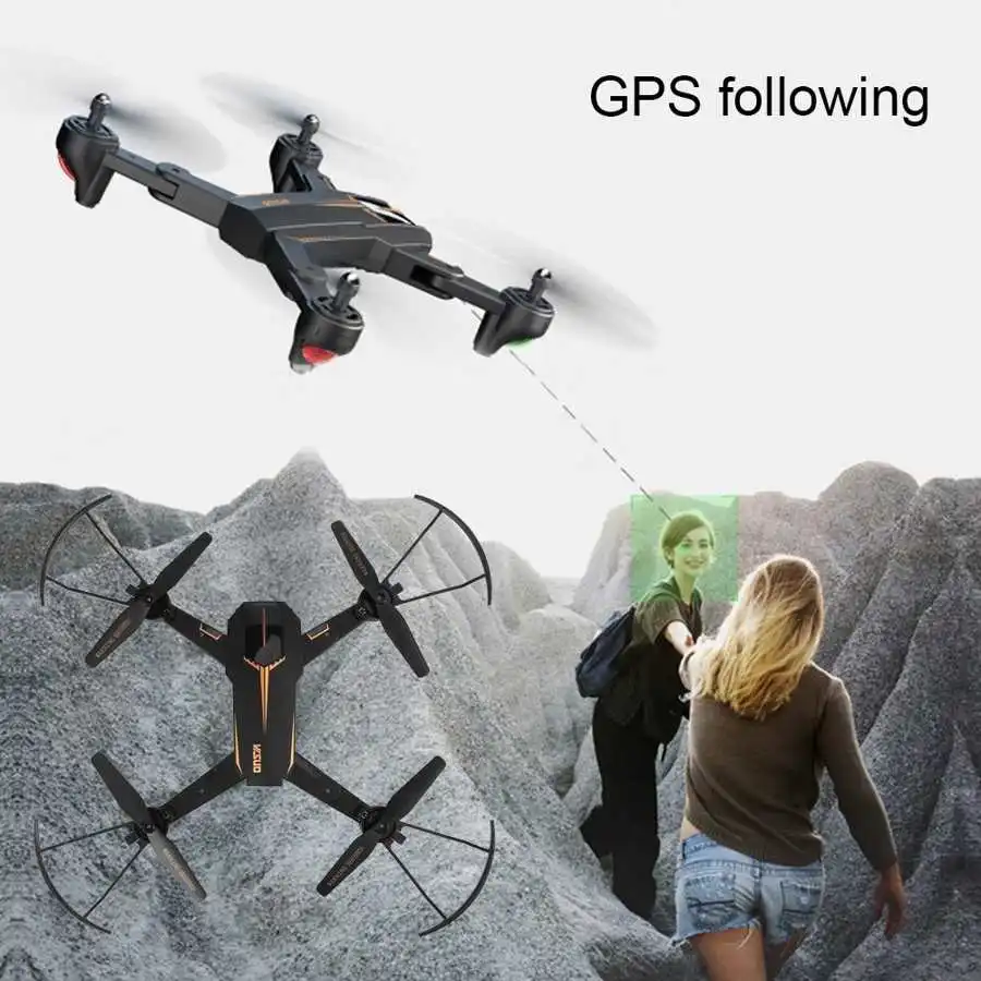 Складной Квадрокоптер XS812 с GPS и широкоугольной камерой высокого разрешения |