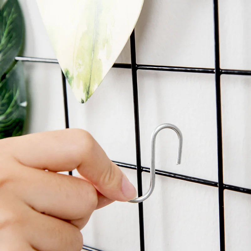 DIY Сетка для хранения стен органайзер полки сетка полка фоторамка открытки