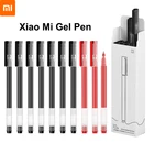 Ручка для подписи Xiaomi Mijia, сверхпрочная шариковая ручка 0,5 мм с гладким швейцарским стержнем S MJZXB02WC и японскими чернилами Mikuni