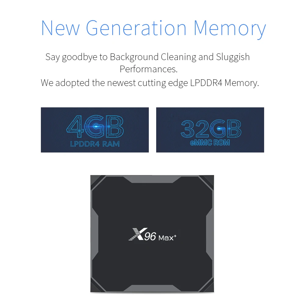 ТВ приставка X96 Max Android 9 0 Amlogic S905x3 8K смарт медиаплеер 4 Гб ОЗУ 64 ПЗУ X96Max 2 4G Wi Fi 2G16G