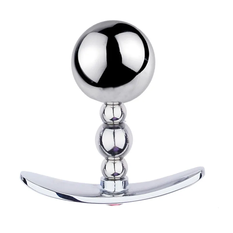 Металлическая эротическая игрушка для взрослых Анальная пробка мяч анальный