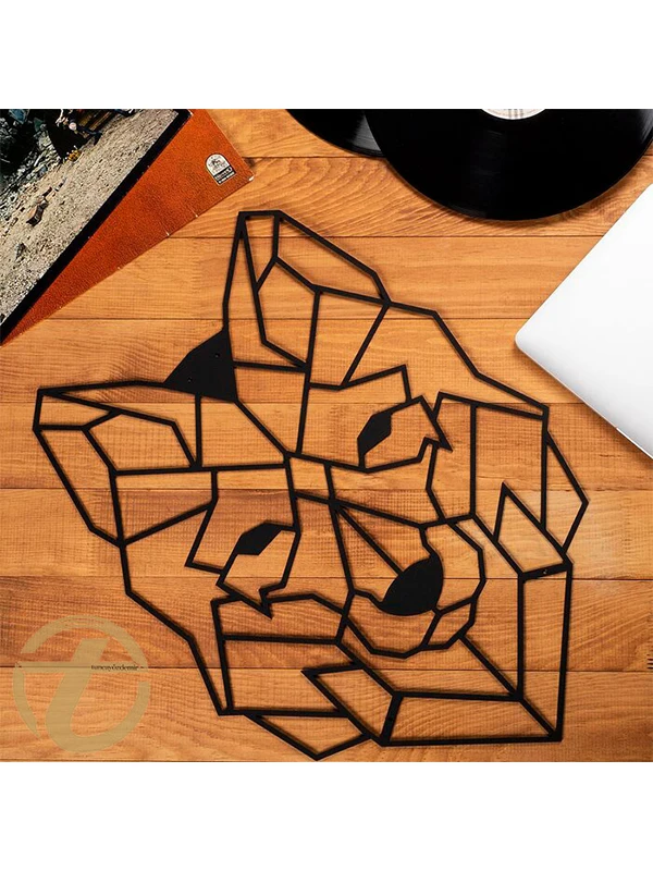

Wolf Head Metal Wall Table