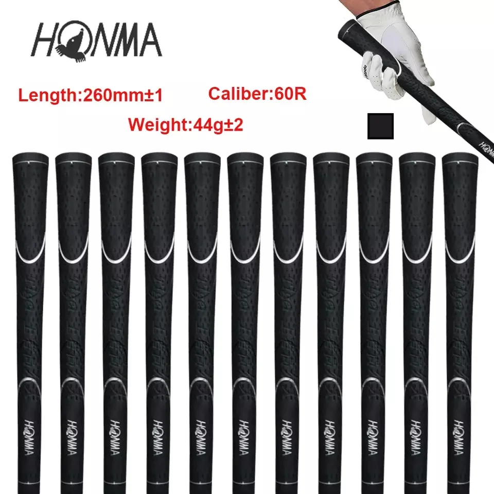 

HONMA Golf Club Grips High Quality Rubber Golf Iron Grips Black Color 9/Pcs Or 13pcs/Lot Factory Wholesale