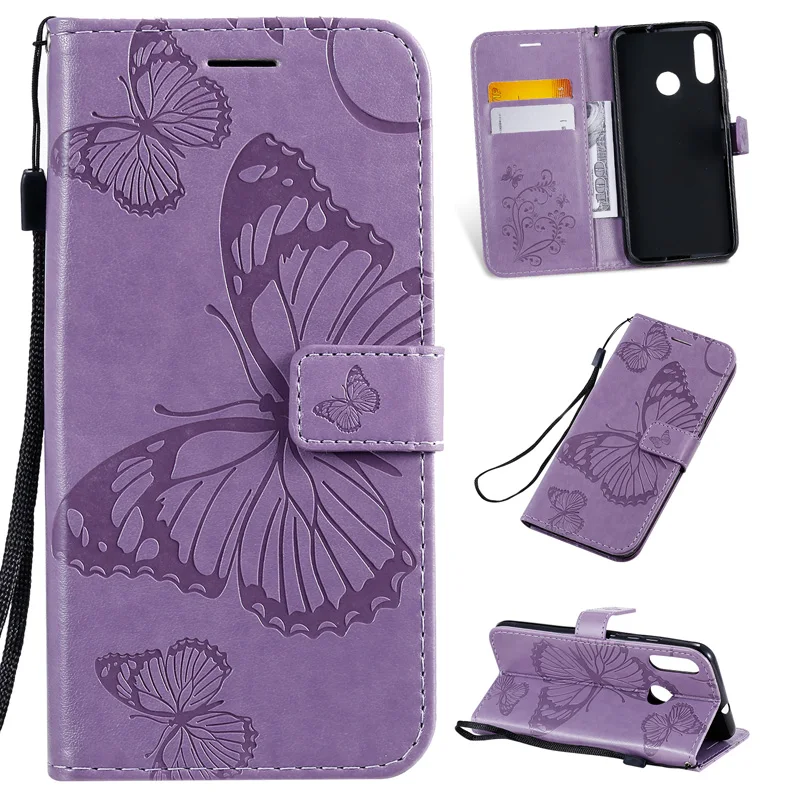 

Butterfly PU Leather Flip Case For Motorola Moto E6 SmartPhone Cases sFor Moto E6 Plus Cover Wallet Card Stand Magnetic Book