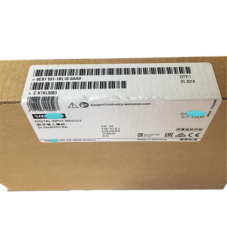 

Новый оригинальный в коробке 6ES7 521-1BL10-0AA0 6ES7521-1BL10-0AA0 склад} гарантия 1 год отправка в течение 24 часов