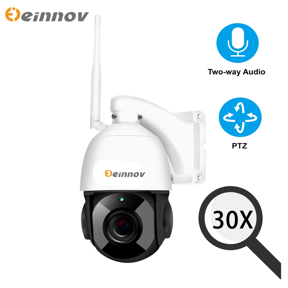 

5MP HD Wifi IP PTZ 30X ZOOM Speed Dome беспроводная видео камера безопасности ONVIF двухсторонняя аудио уличная Водонепроницаемая ИК камера ночного видения