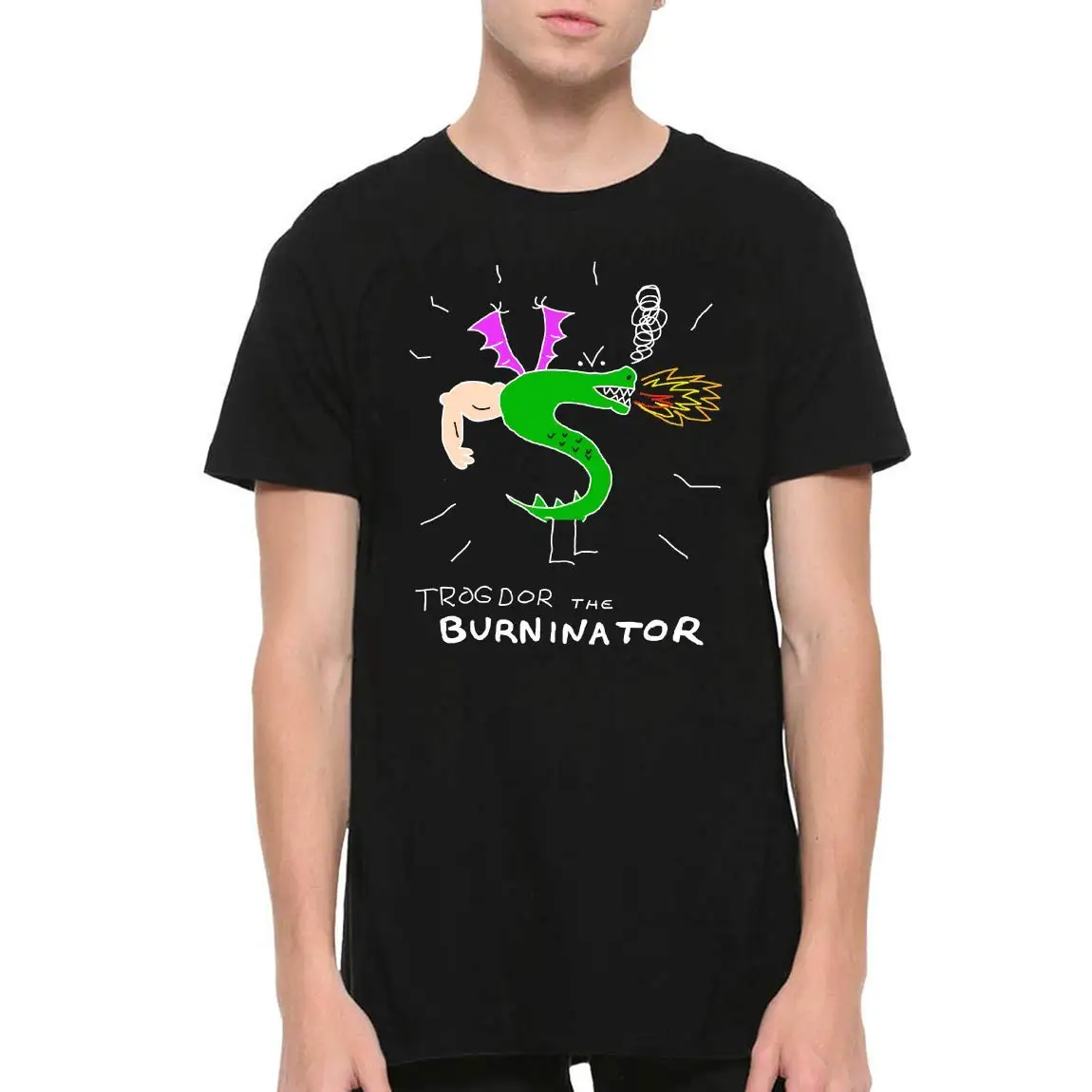 

LimsayK Trogdor The Burninator 93 Shirt Gift for Men Women Black