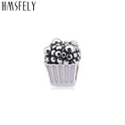 HMSFELY Европейские Бусины из титановой стали с большим отверстием для изготовления браслетов и ювелирных изделий своими руками аксессуары бусины из нержавеющей стали 316l