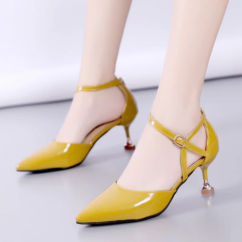 Cresfimix femmes hauts talons/женские модные серебристые туфли с острым носком на высоком