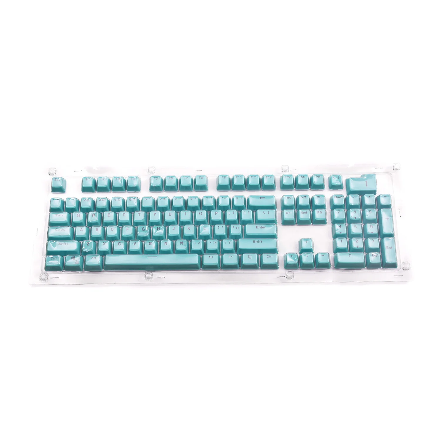 Для механических клавиш Cherry MX Switch Keycaps 104 части клавиатуры полупрозрачный пробел 9