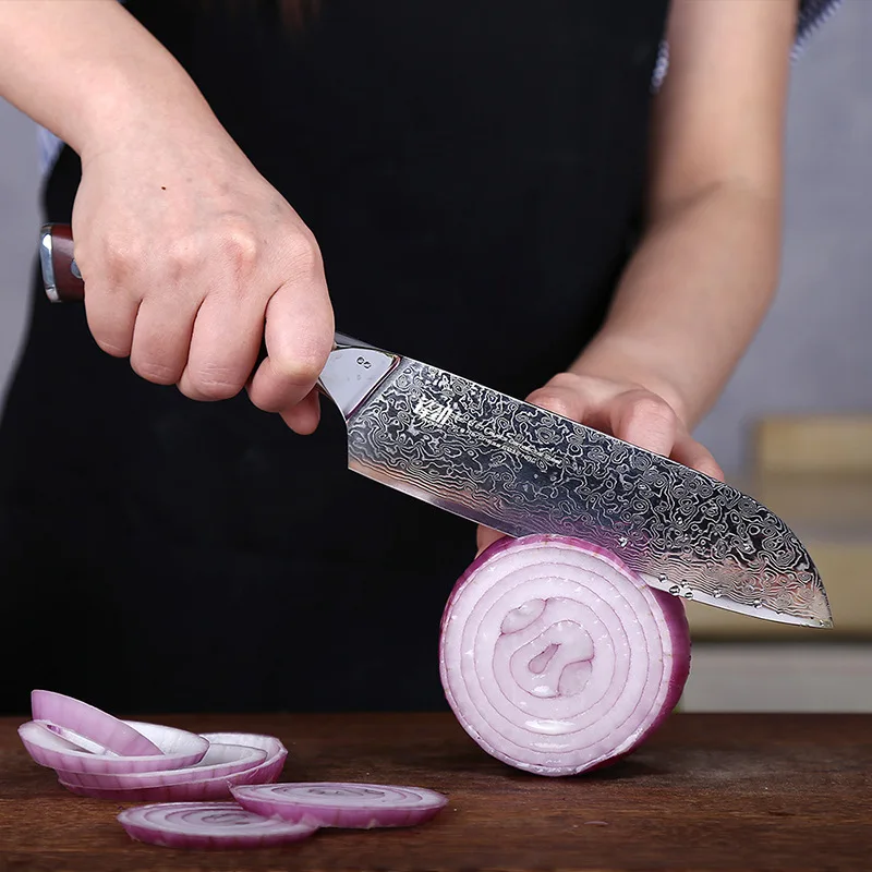 

Kitchen Knives Of All Kinds Of 67 Layers Damascus Steel Slicing Bread Santoku Paring Utility Chef Knife Set With Rosewood Handle