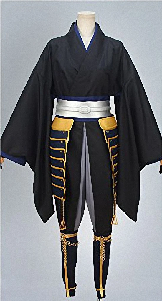 Костюм для косплея Touken Ranbu tsurумару кунинага черная версия на заказ | Тематическая
