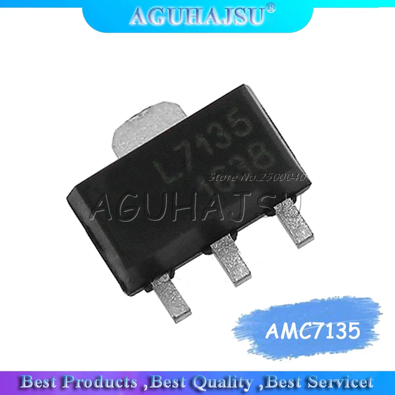 10 шт. AMC7135 350mA 2 7 V-6V светодиодный драйвер высокий чип новый оригинальный |