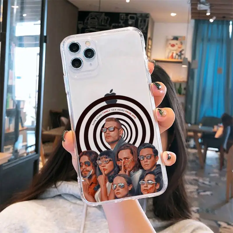 

Fundas Umbrella Academy Phone Case Transparent soft For iphone 5 5s 5c se 6 6s 7 8 11 12 plus mini x xs xr pro max