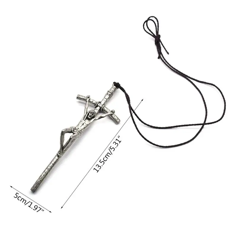 Церковные реликвии настенные кресты Распятие Иисуса Христа на подставке