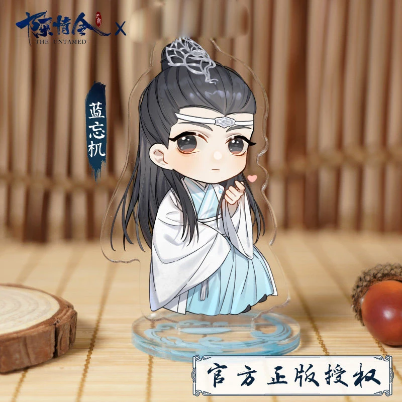 Аниме Grandmaster of Demonic культивирование MDZS Untamed Wuxian Wangji Косплей BL акриловая фигурка Статуэтка тарелка рождественские подарки