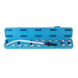 15 шт. 12-19 мм инструмент со змеиным ремнем вспомогательный Съемник зубчатого шкива гаечный ключ