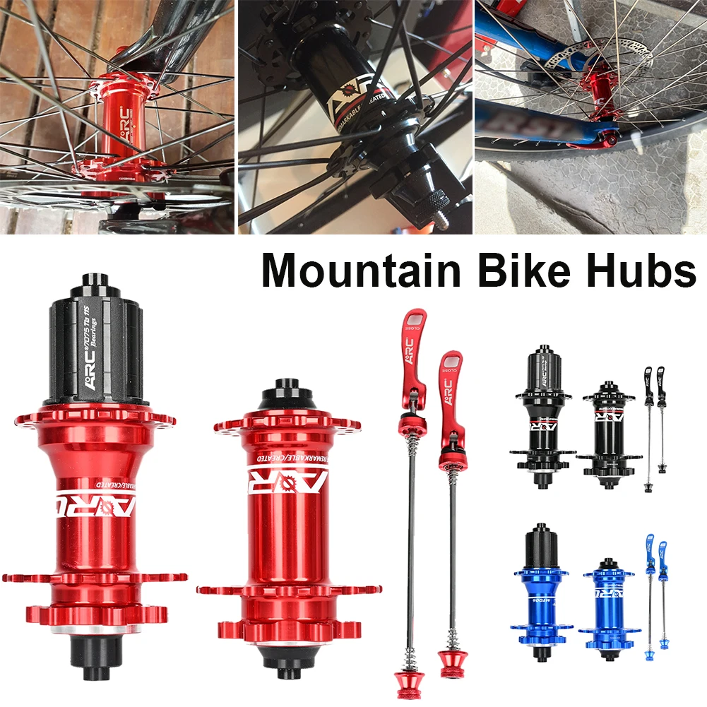 

Bicycle Hubs Sealed Bearing 32/36 Holes Disc Brake Quick Release/Thru Axle MTB Mountain Bike Front and Rear Hubs 9/10/11 Speed