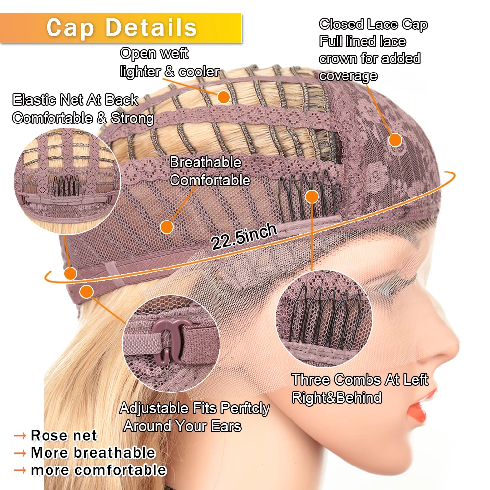 22 дюйма синтетические парики блондинка Синтетические волосы на кружеве парик
