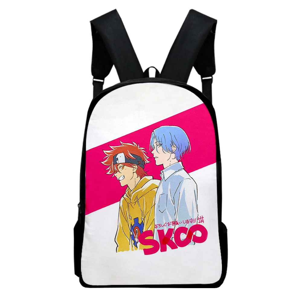 

Classic Kawaii sk8 the infinity Student School Bags Youthful Notebook Backpacks 3D Print Oxford Waterproof Boys/Girls Small Bags