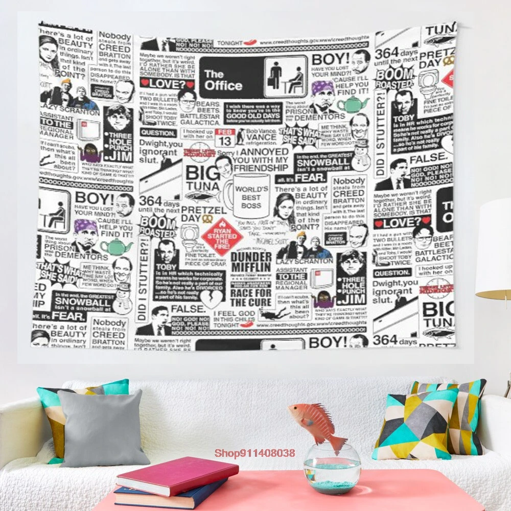 

Мудрые слова из офиса, офисные цены, вариант, гобелен, настенные подвесные гобелены для гостиной, спальни, домашний декор