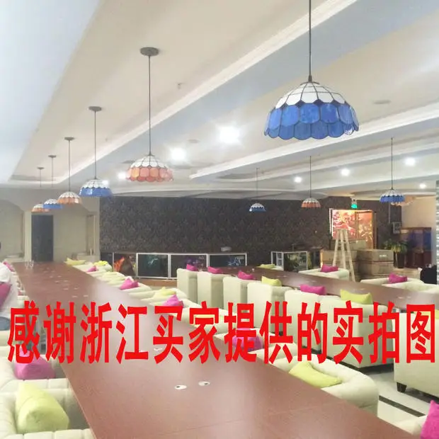 

Restaurant, Bar, Light, Blue, Single Head, Simple Balcony, Bedroom, Hanging Lamp, Mediterranean Restaurant pendant lights