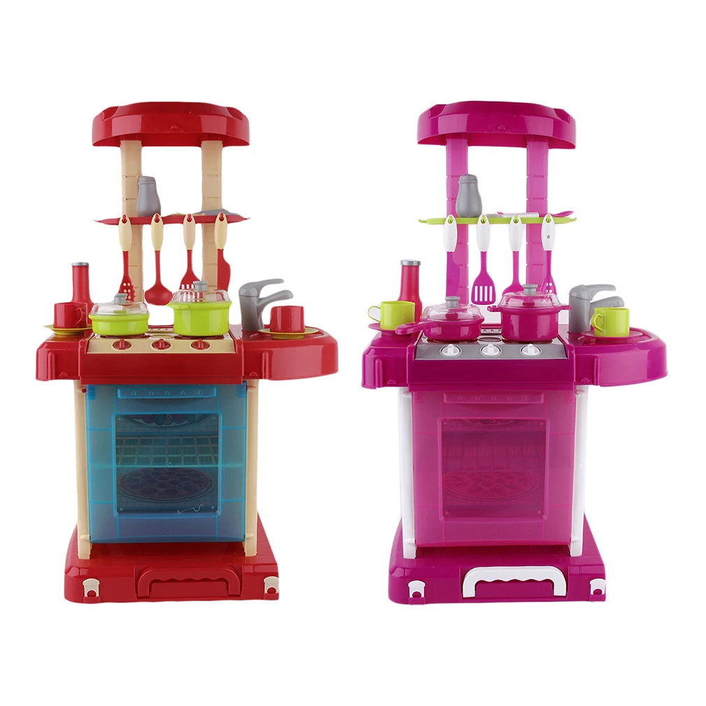 Детские большие кухонные игрушки для готовки ролевых игр модель детского стола