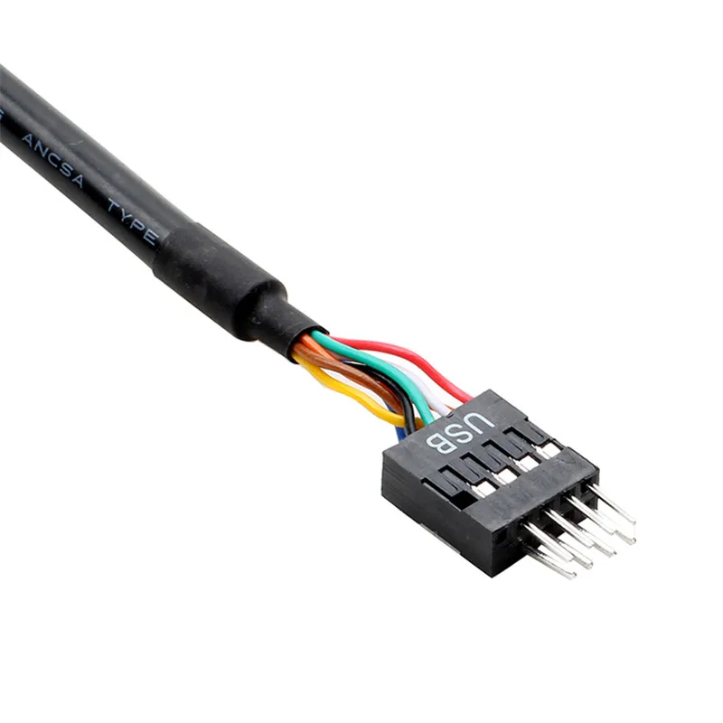Гибкий материал USB3.0 20Pin Male& Female To USB2.0 9Pin материнская плата мужской и женский кабель использование для cd-rom гибких дисков панели