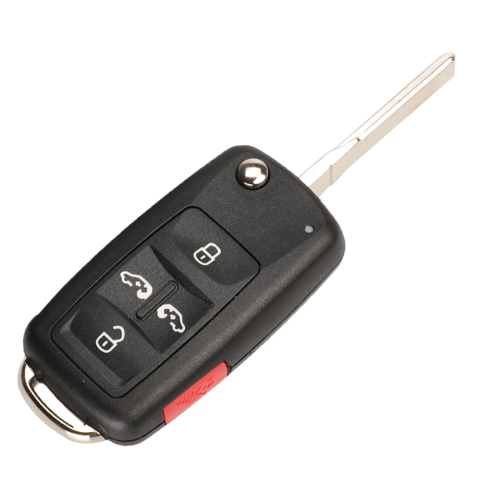 4 Buttons plus 1 Jingyuqin 30 шт оболочки для VW Tiguan Гольф Sagitar поло MK6 Touareg дистанционный ключ 2/3/4 кнопки флип складной Fob чехол Крышка(202AD - Цвет: 4 Buttons plus 1