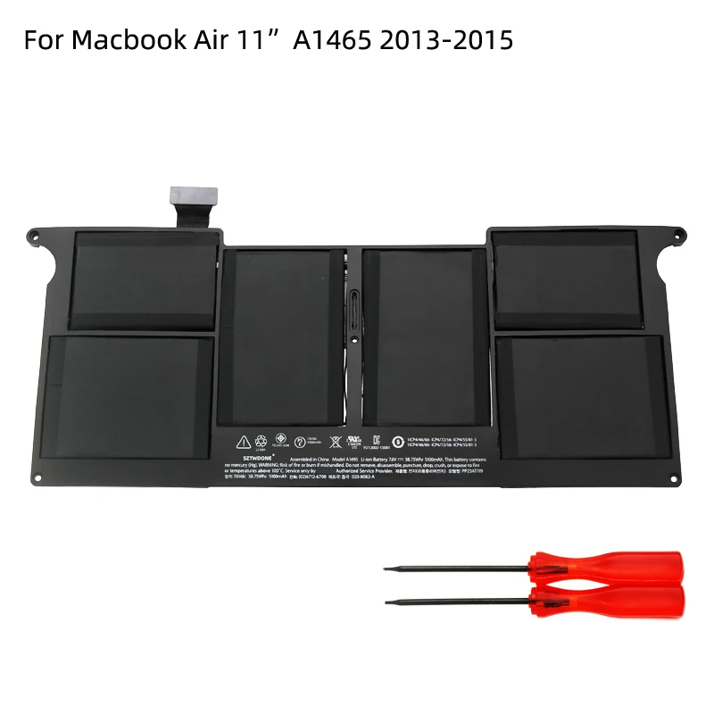 SZTWDONE A1495 Новый аккумулятор для ноутбука APPLE MacBook Air 11 дюймов A1465 (2013 2014 2015 ) MD711LL/A