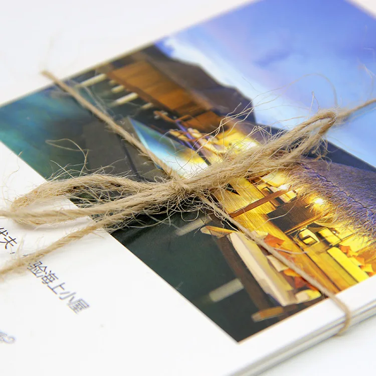 Плетеная веревка из натурального джута 1 мм 100 м/рулон для домашнего