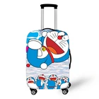 18-32 дюймов Doraemon эластичный утолщенный защитный чехол на чемодан, защитный Пылезащитный чехол, чехол с мультяшным рисунком для путешествий
