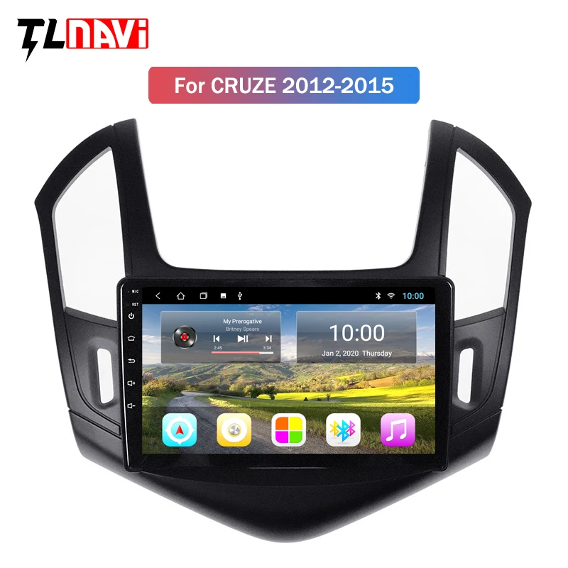 2 Гб ОЗУ android 10 автомобильный dvd gps плеер для Chevrolet Cruze 2012 2013 2014 2015 радио навигация