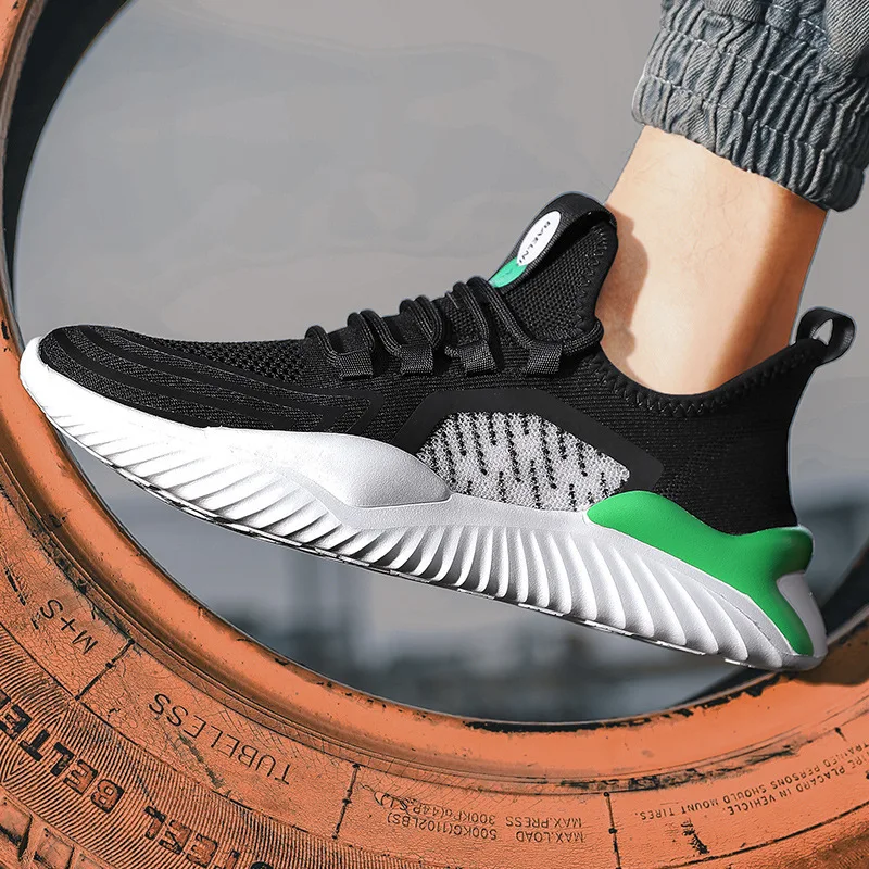 

Mix Colors Breathable Mesh Mens Running Shoes Fashion Anti-odor Sports Light No-slip Male Outdoor Zapatillas De Hombre Moda