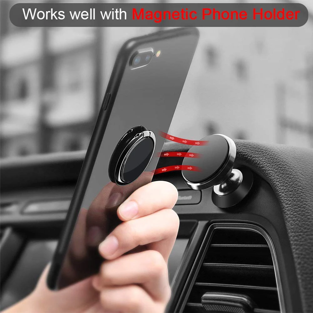 Держатель-кольцо для мобильного телефона с поворотом на 360 градусов