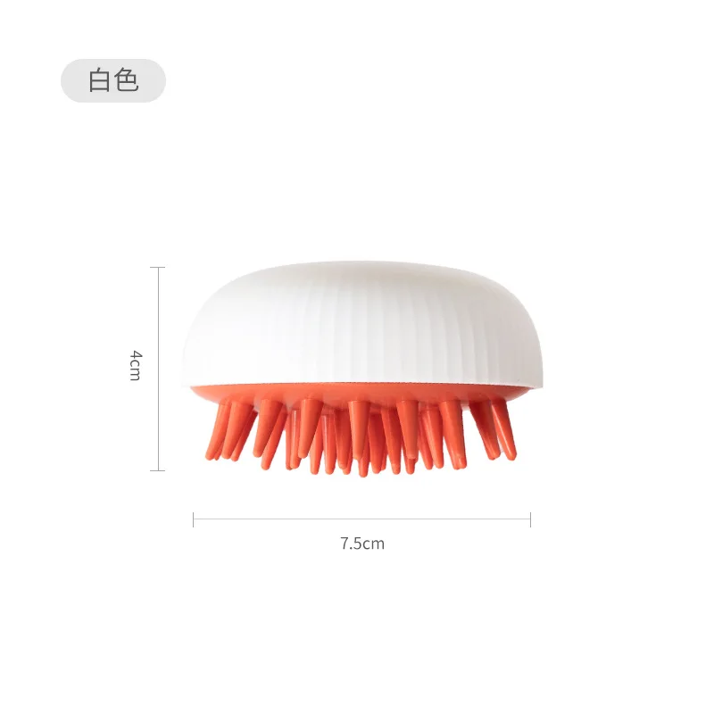 

1pcs Hair Washing Comb Silicone Head Bath Brush Body Massage Brush Shampoo Scalp Massage Brush Comb Hair Washing Comb Shower