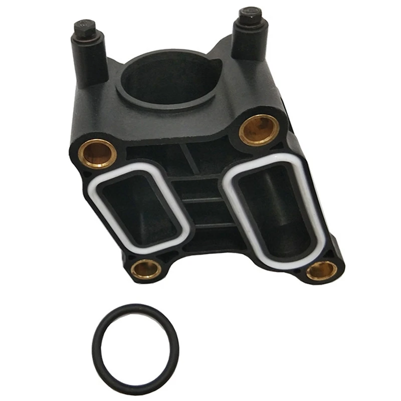6048001 5017183Ab 902301 Black Thermostat Housing Coolant Cooling Water Outlet Mount 4792329 for Chrysler | Автомобили и