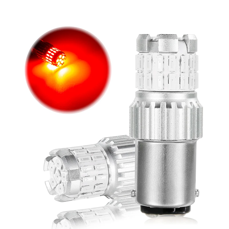 

2Pcs 1157 BAY15D LED Bulb Car Brake Ligth Stop Turn Signal Tail Lamp 12V/24V