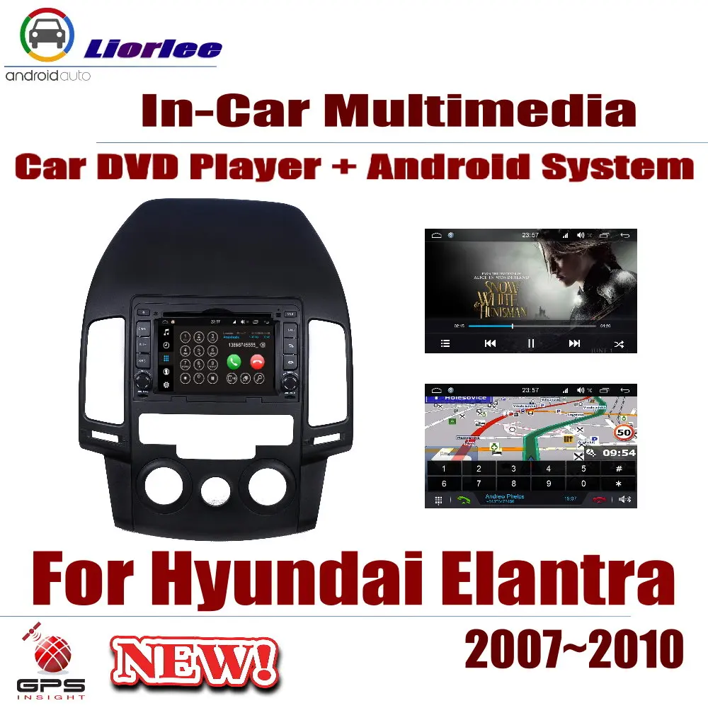 

For Hyundai Elantra (HD) 2007-2010 Car Android Multimedia DVD Player GPS Navigation DSP Stereo Radio Video Audio Head Unit 2din