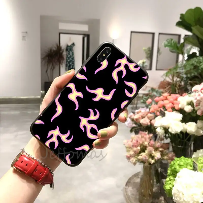 

Flame art cool Phone Case for iPhone 11 12 pro XS MAX 8 7 6 6S Plus X 2020 XR Mini