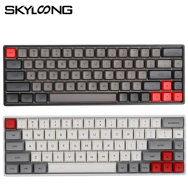 Механическая RGB клавиатура SKYLOONG SK68 с горячей заменой клавиш PBT GSA 3Fn